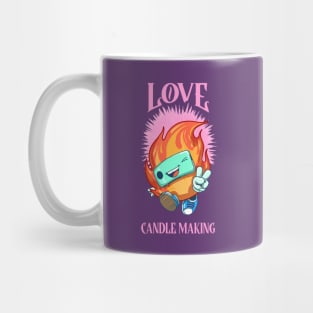 Love Candle Making Mug